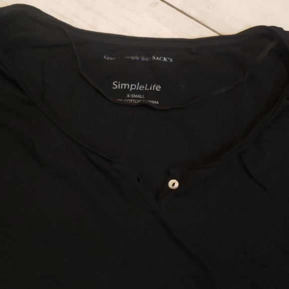 Simple life t-shirt long sleeve  size x small - Picture 2 of 2